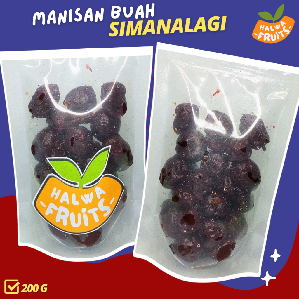 

Manisan Buah Simanalagi - Kemasan 200g