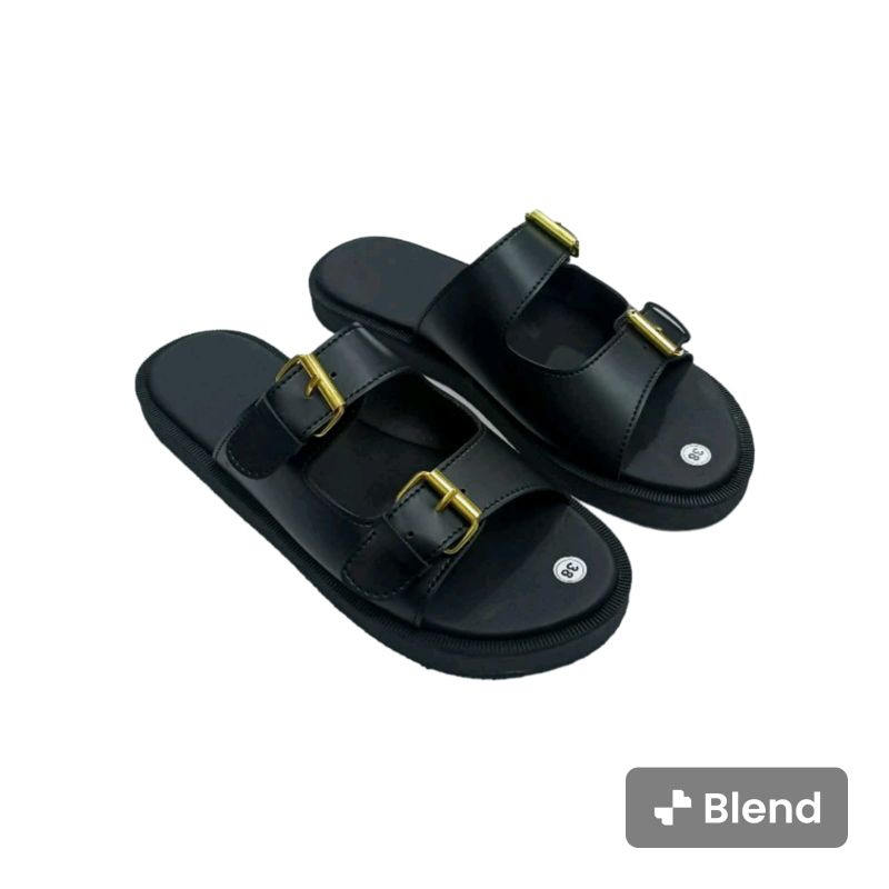 sandal wanita dr Martin 2 gesper free box/sandal cewe wanita nepada 2gesper free box