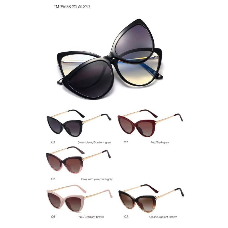 Kacamata Clip On 95658 | Bisa Request Minus / cyl
