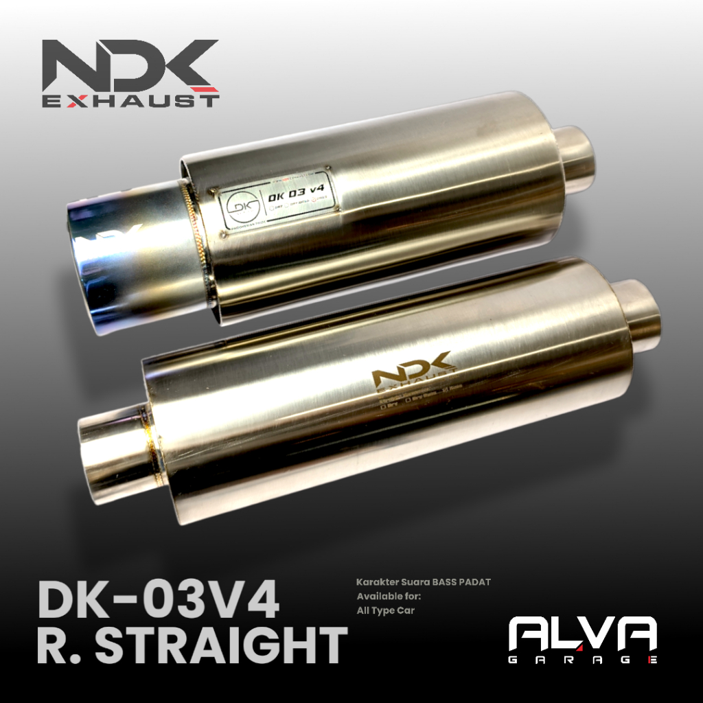 ndk exhaust knalpot racing bass harian NDK Exhaust