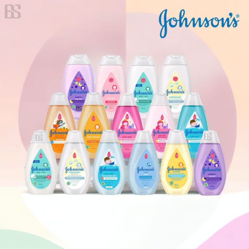 Johnson's Baby hair + Body + Baby Bath/ Sabun Bayi + Baby Lotion + Shampo Bayi