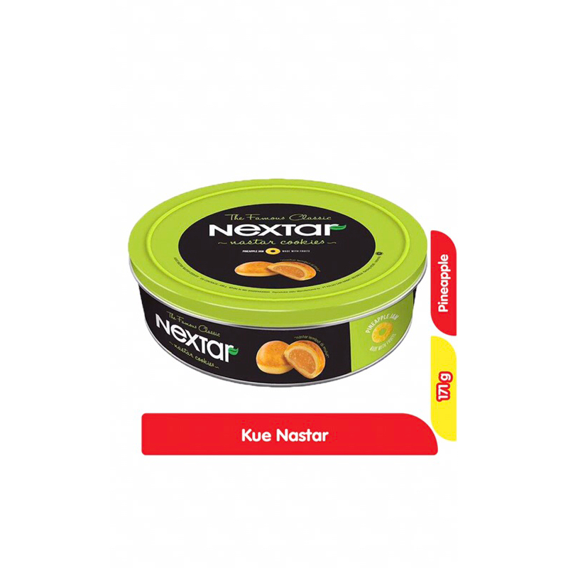 

Nextar Nastar Cookies Pineapple Kaleng 171 g