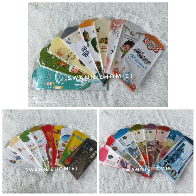 

PROMO CAMPUR ukuran AMPLOP LEBARAN 30pcs