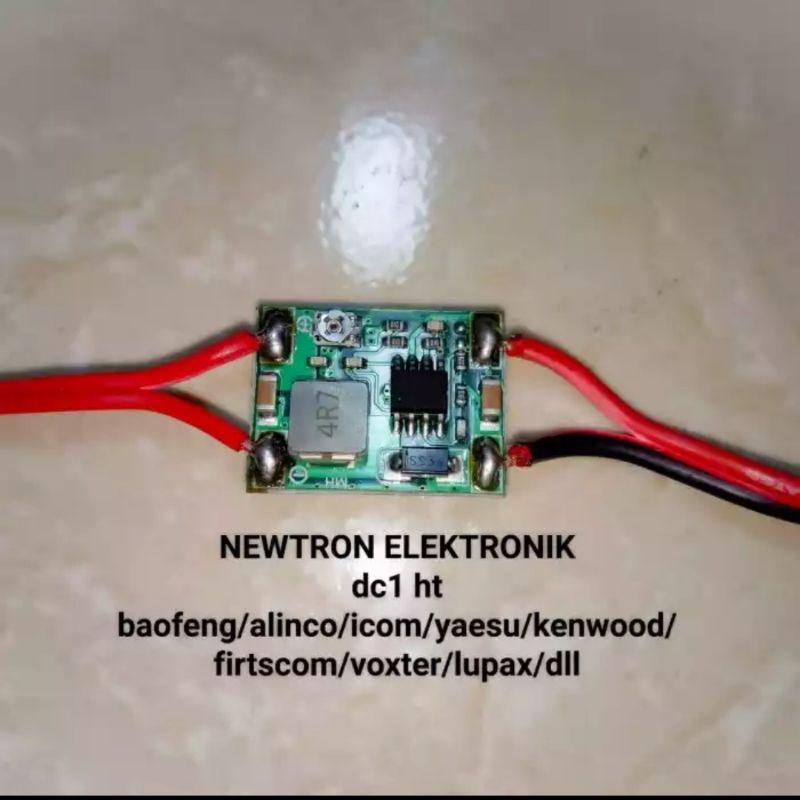 MODUL KIT DC 1 MINI UNTUK HT BAOFENG WEIERWEI VEV LUPAX YAESU dll