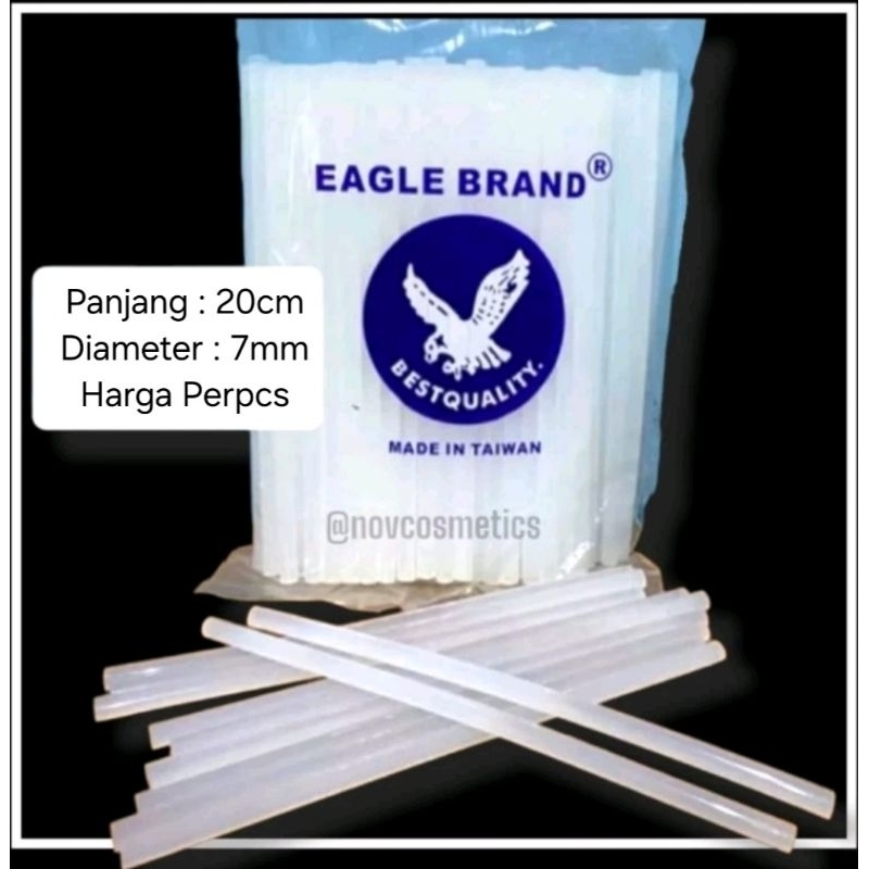 

Lem Tembak Panjang 20cm Diameter 7mm Refill Lem Bakar Lilin