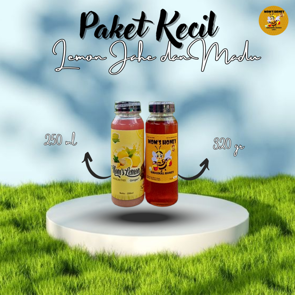 

Madu Lemon Ginger Original By Moms Honey Membantu Masalah Pencernaan / Paket Kecil