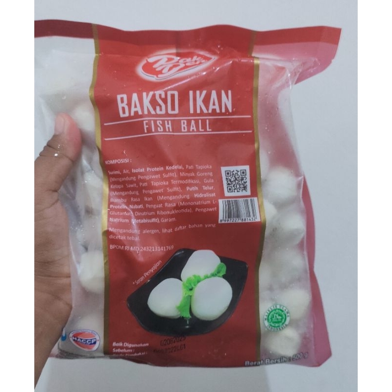 

Baso Ikan / Bakso Ikan 500 gr Pak Den