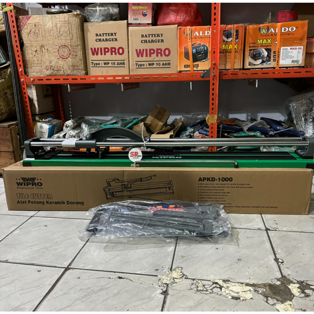 ALAT POTONG PEMOTONG KERAMIK 1000MM LASER MODEL DORONG APKD1000 WIPRO