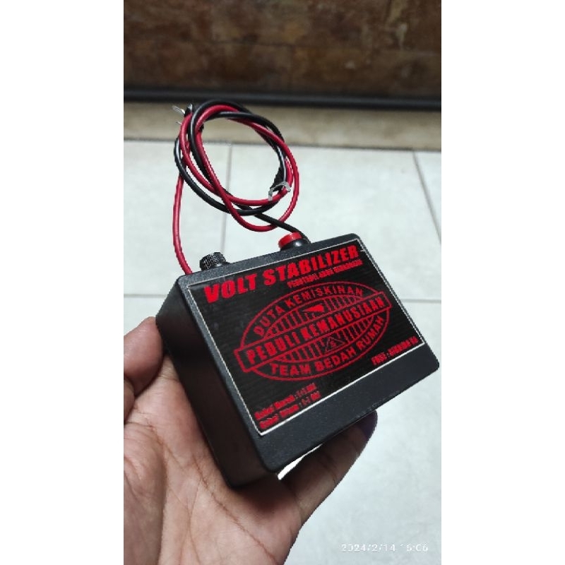 Penstabil tegangan aki mobil