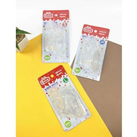 Silicone Nipple bunny wide neck / Dot Silicone Lusty Bunny