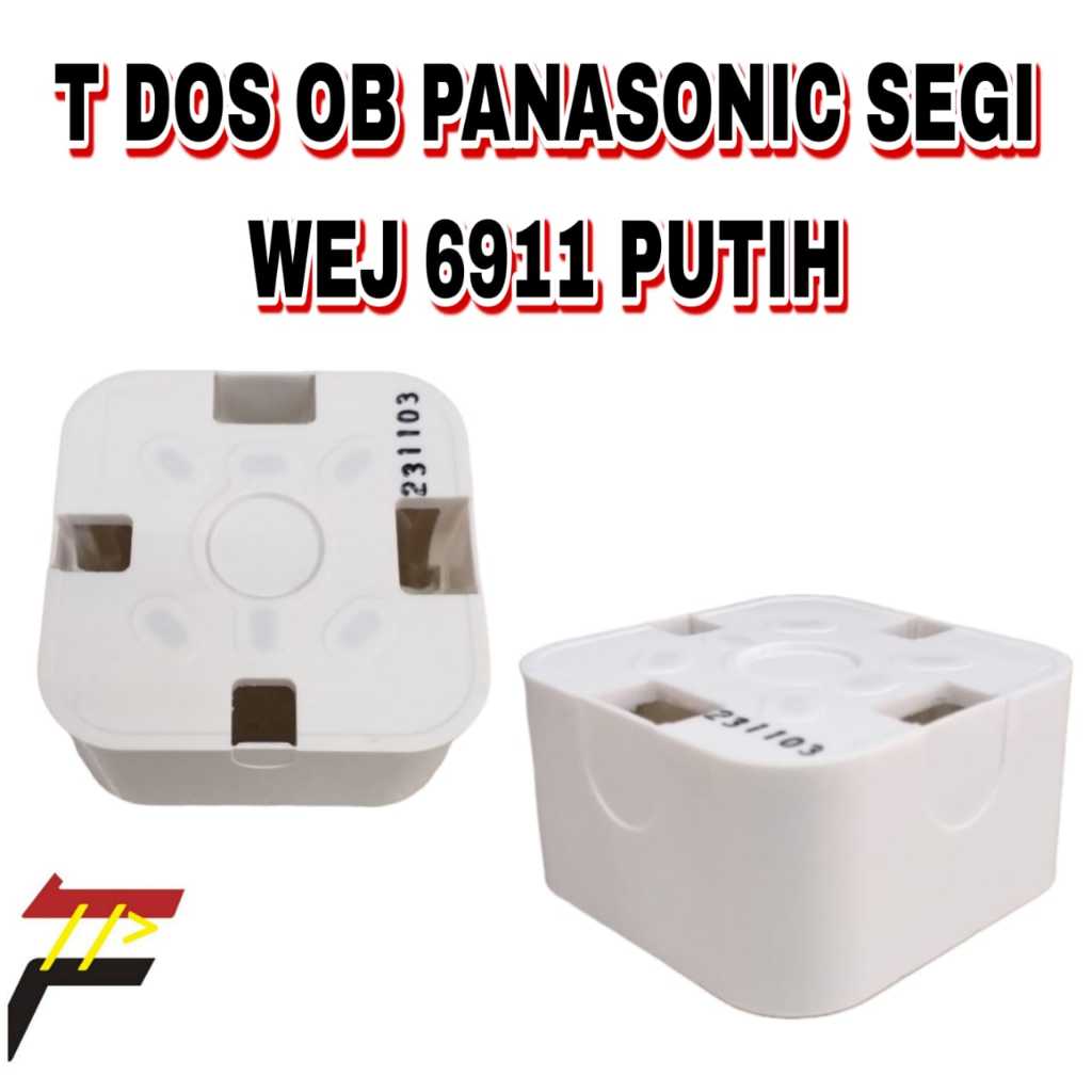 T DOS OB PANASONIC SEGI WEJ 6911 PUTIH
