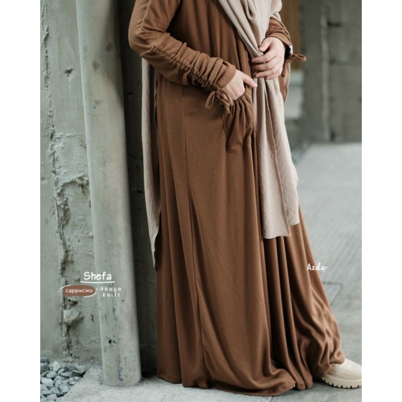 Shefa Abaya Knit Azda