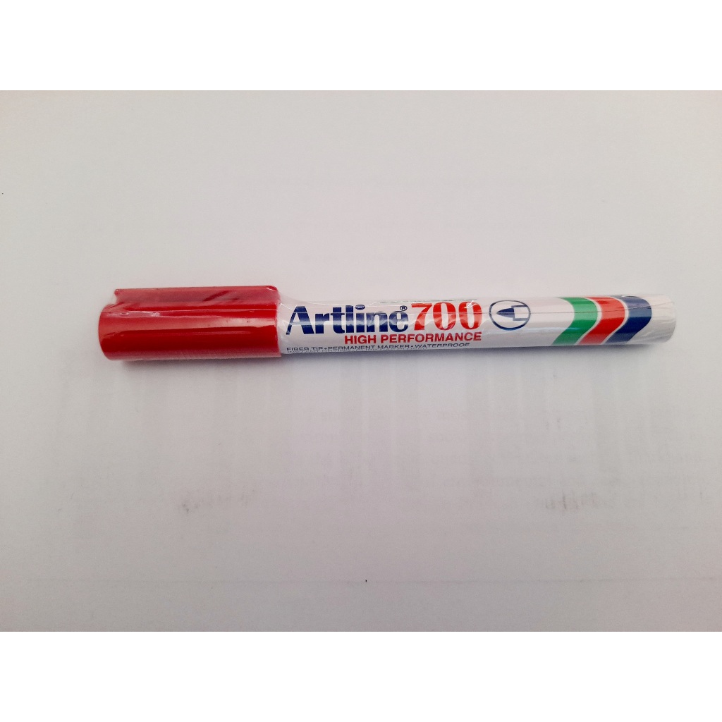 

Spidol Artline EK700 Merah Permanen Original