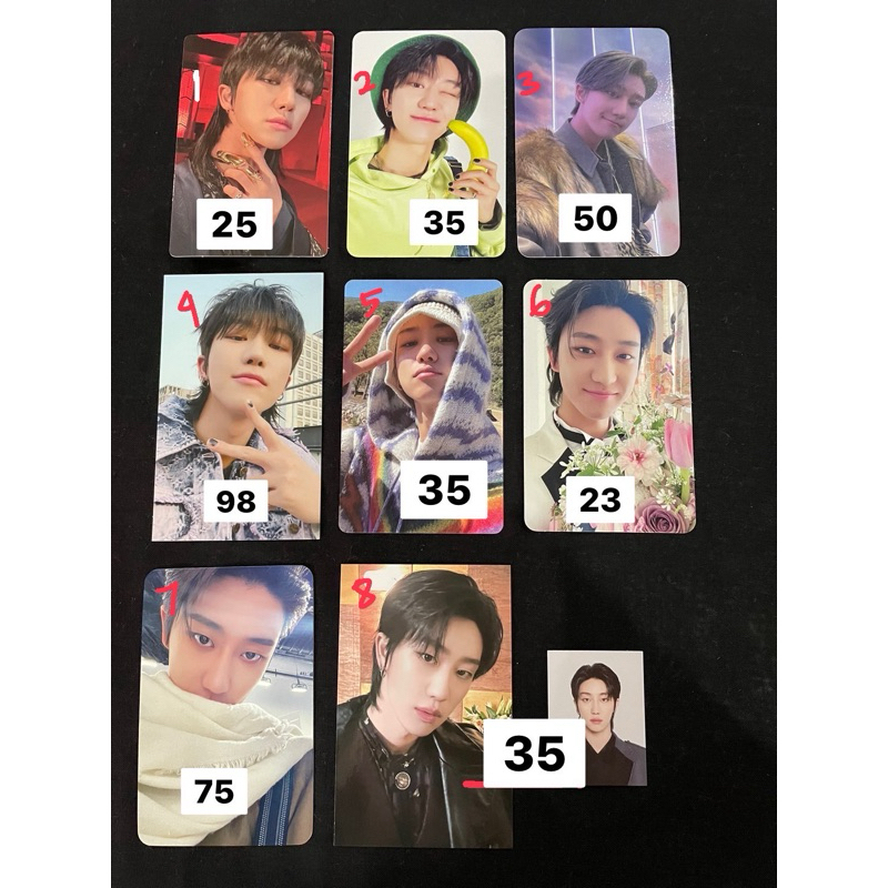 SEVENTEEN THE 8 MINGHAO PHOTOCARD