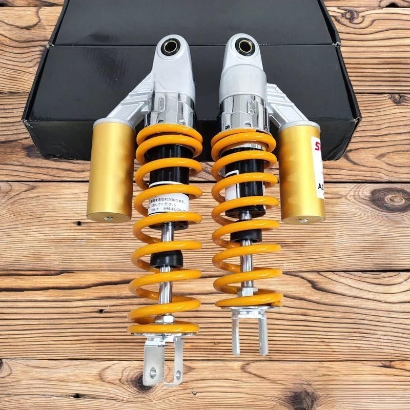 shockbreaker tabung atas yellow 330mm metic stiker ohlins universal motor vario 110 vario 125 vario 