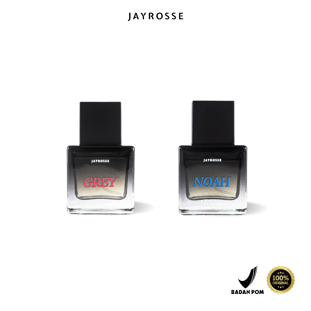 Jayrosse Exclusive Deal Grey and Noah Perfume 30ml | Parfum Pria Best Seller Tahan Lama