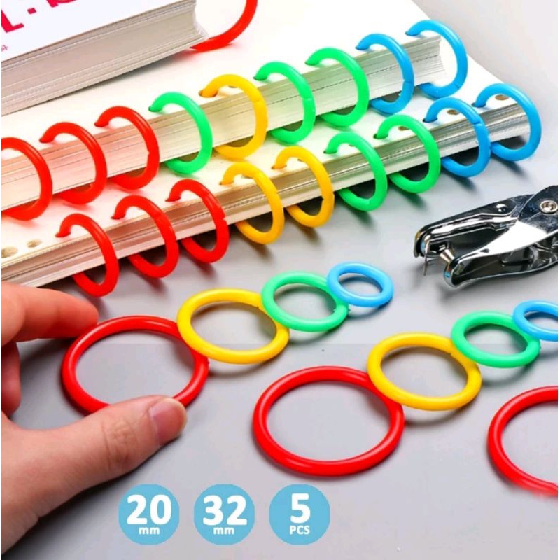 

Ring / Bulat Kecil Warna/Ring Buka Tutup Warna 20/32MM