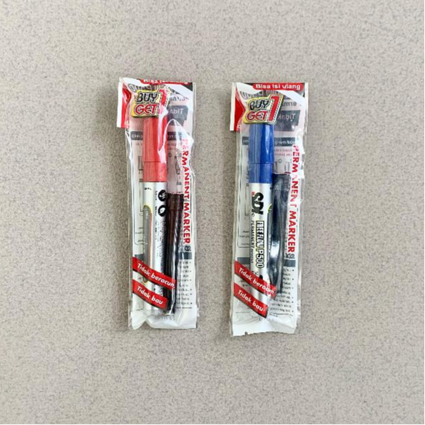 

Spidol SDI Permanent Marker P500VP free refill 1pcs - Refillable - Bisa Diisi Ulang