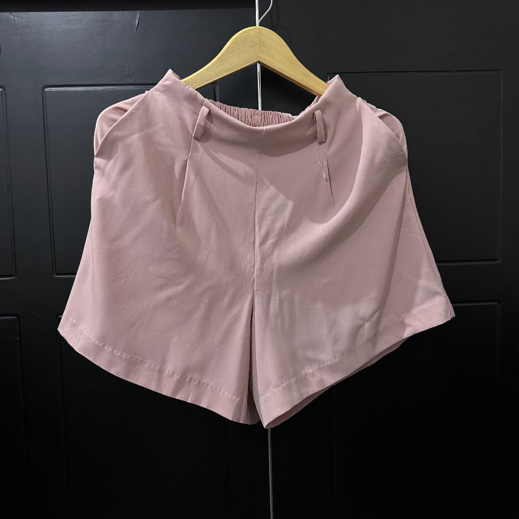 celana pendek lativ wanita 28 29 pink