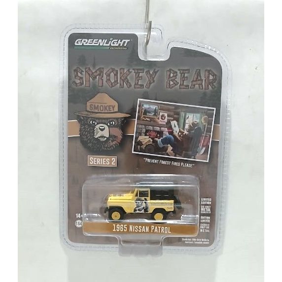 Greenlight 1/64 Nissan Patrol 1965 The Smokey Bear