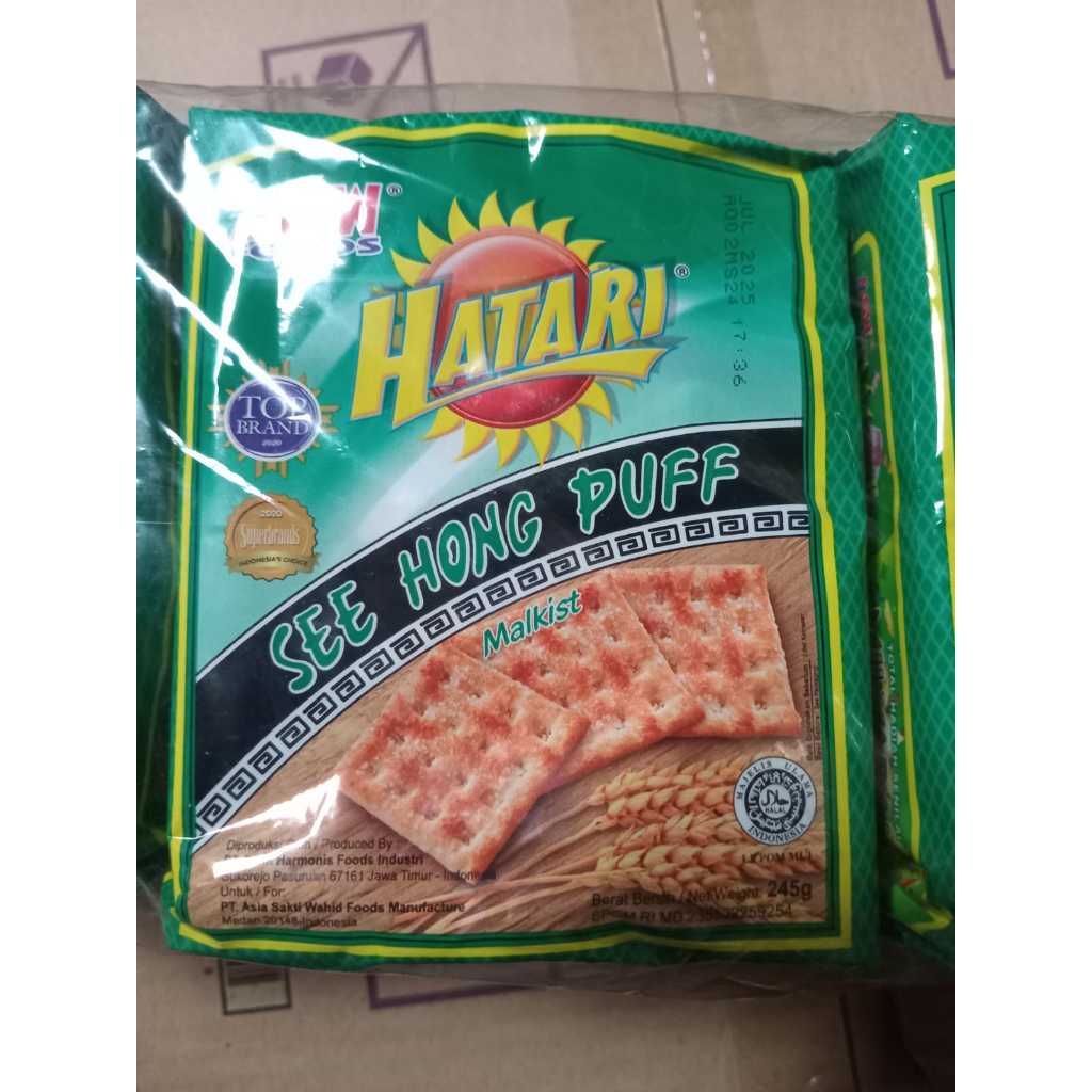 

Hatari See Hong Puff Malkist 245gr