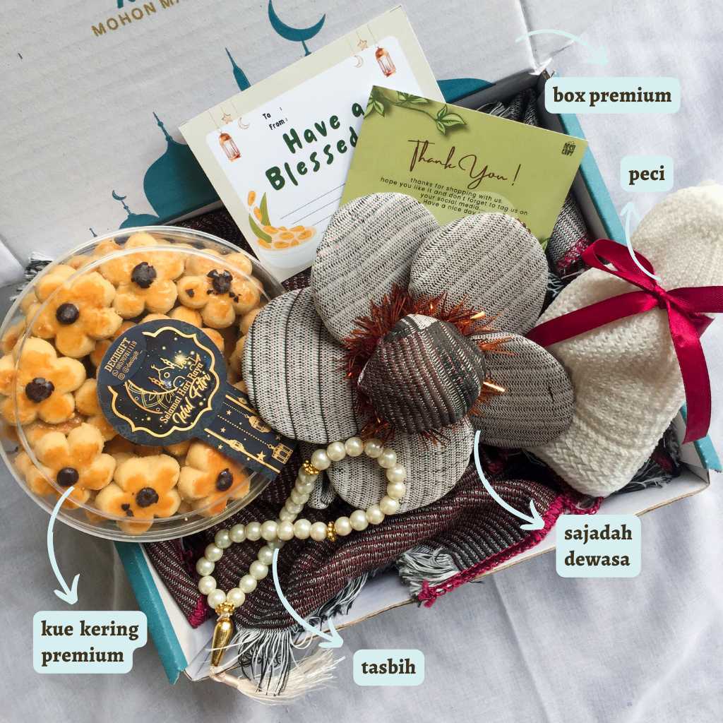 

[READY] HAMPERS PREMIUM LEBARAN EID IDUL FITR HAMPERS IDUL FITRI HAMPERS RAMADHAN GIFT SET KADO ULANG TAHUN CEWEK COWOK WISUDA ULTAH KUE KERING FREE BOX PREMIUM