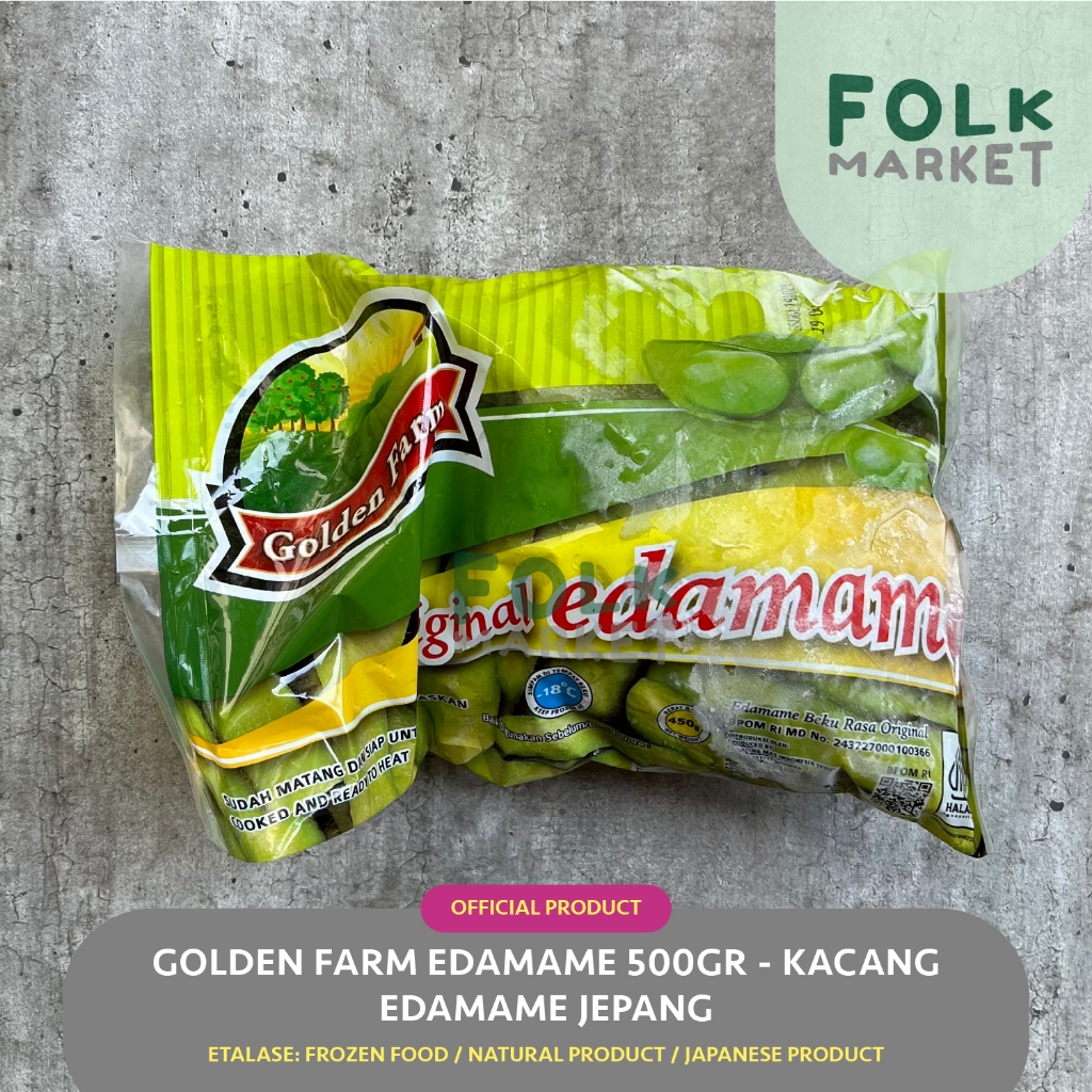 

GOLDEN FARM Edamame 450gr - Kacang Edamame Jepang