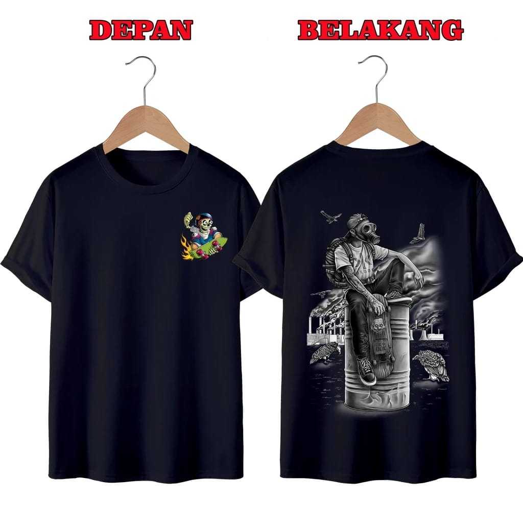 KAOS PRIA & WANITA DISTRO/MOTIF KAOS PRIA MASKER/KAOS KEREN/KAOS KEKINIAN/ NEW EDITION