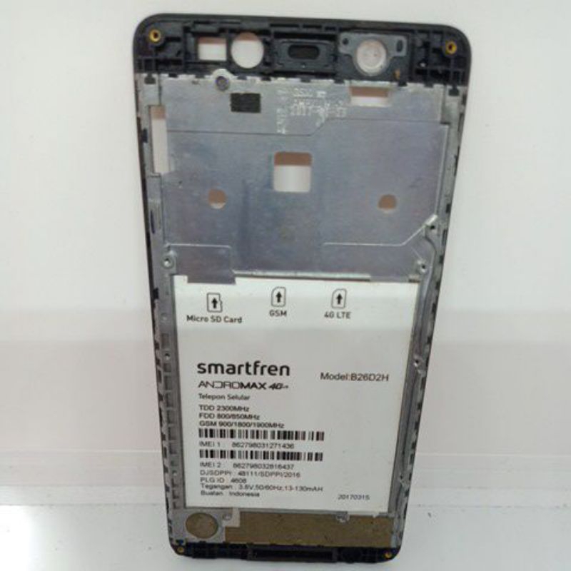 Frame lcd Andromax L B26D2H original copotan masih mulus bagus foto