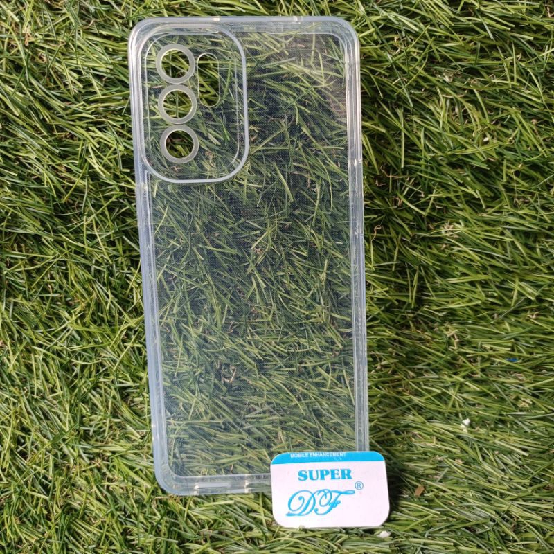 Softcase Oppo reno 6 5G case bening putih tranfaran space full pelindung camera protection