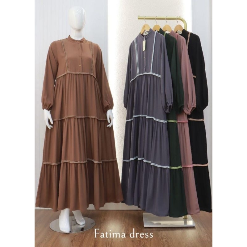 Baju Gamis Wanita - Dress Fatima DSK BM370