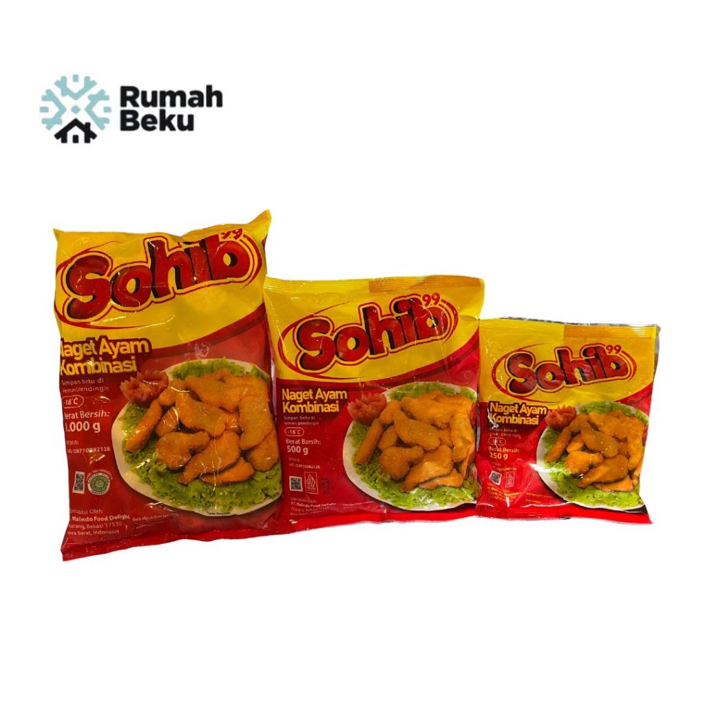 

SOHIB CHICKEN NUGGET 250GR/500GR/1KG MURAH DAN BEST SELLER