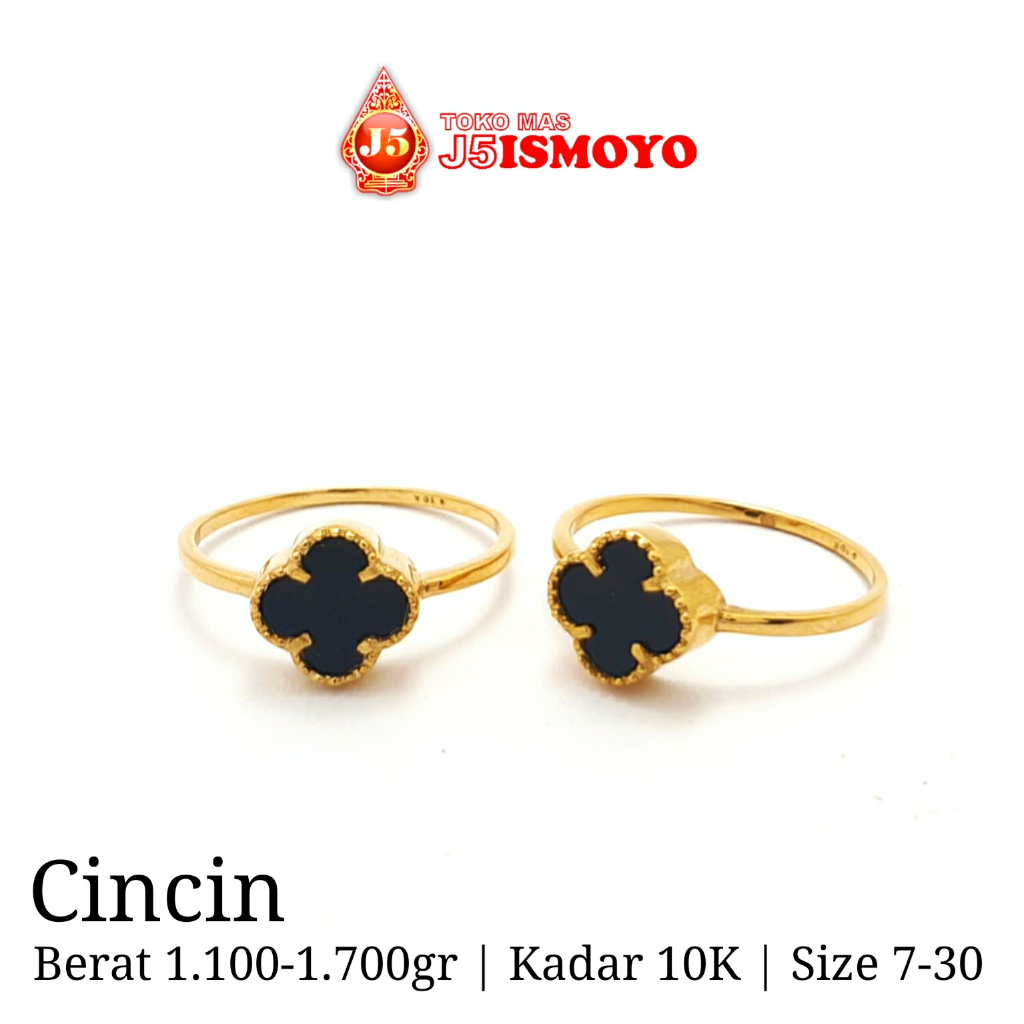 Cincin Emas Clover J5 Ismoyo