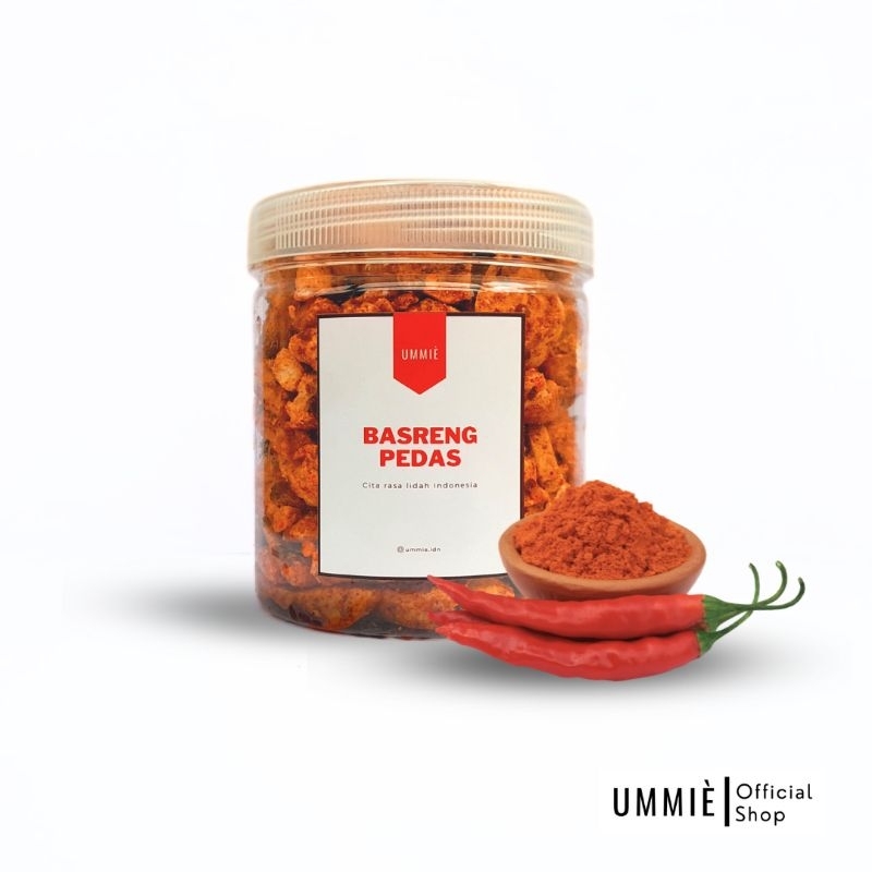 

UMMIÈ - Basreng Pedas Daun Jeruk Jar 500 ml