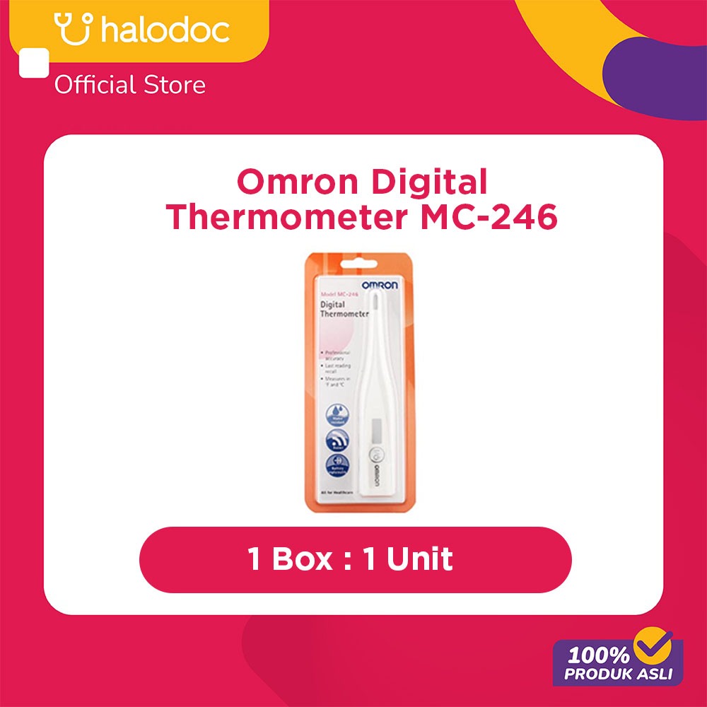 Omron Digital Thermometer Mc-246