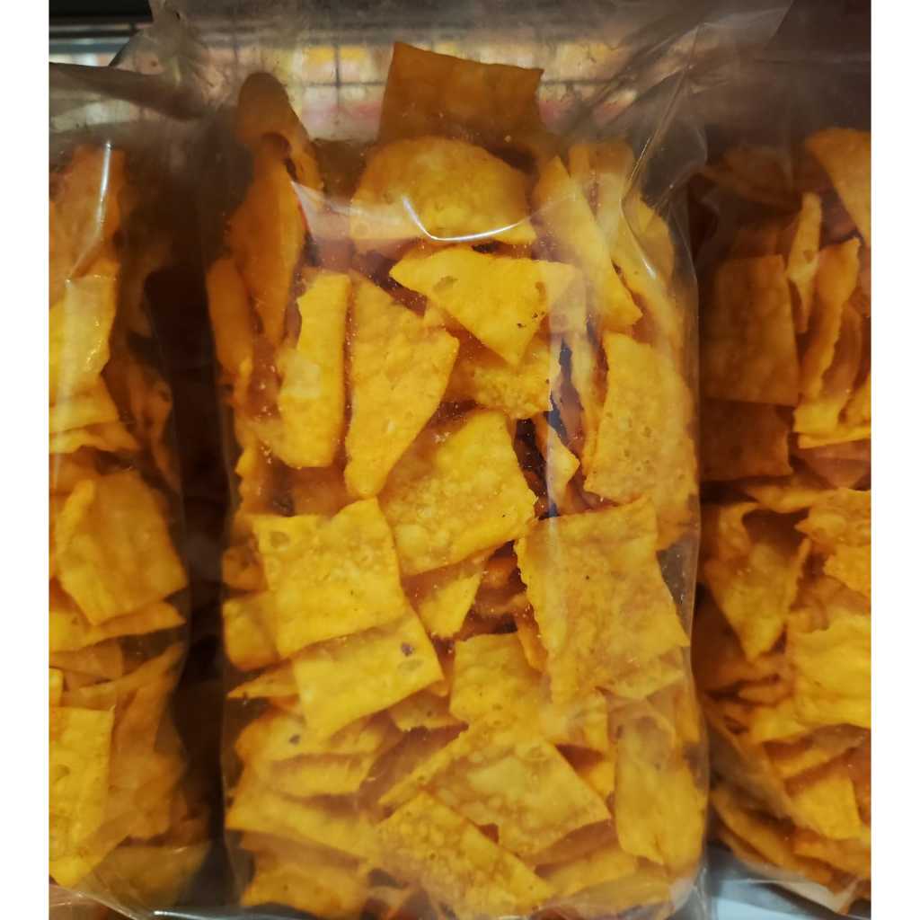 

Keripik Pangsit Bawang Balado Kari