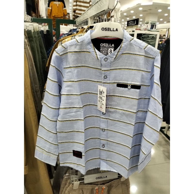 Osella Baju Koko Lengan Panjang Original Anak Laki Laki