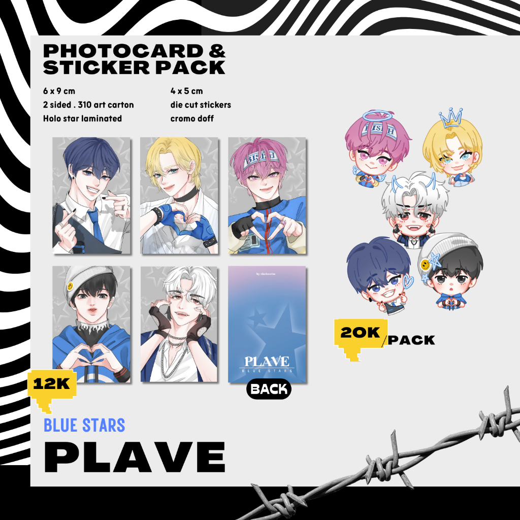 PLAVE PHOTOCARD - OKTAVNNS FANART