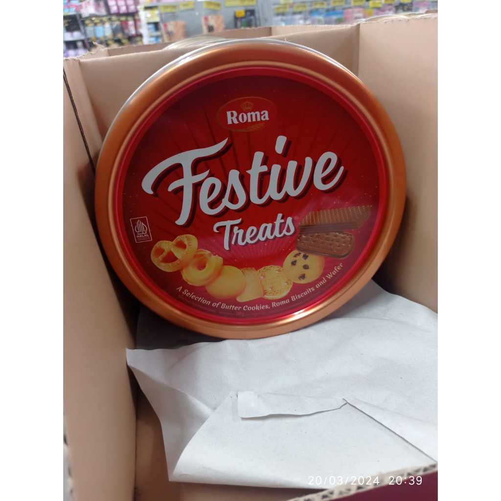 

ROMA FESTIVE 240GR - BISKUIT KALENG EDISI LEBARAN