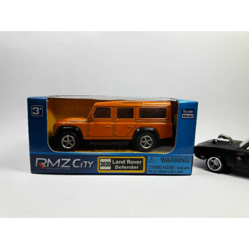 RMZ City Land Rover Defender Orange Skala 1:64