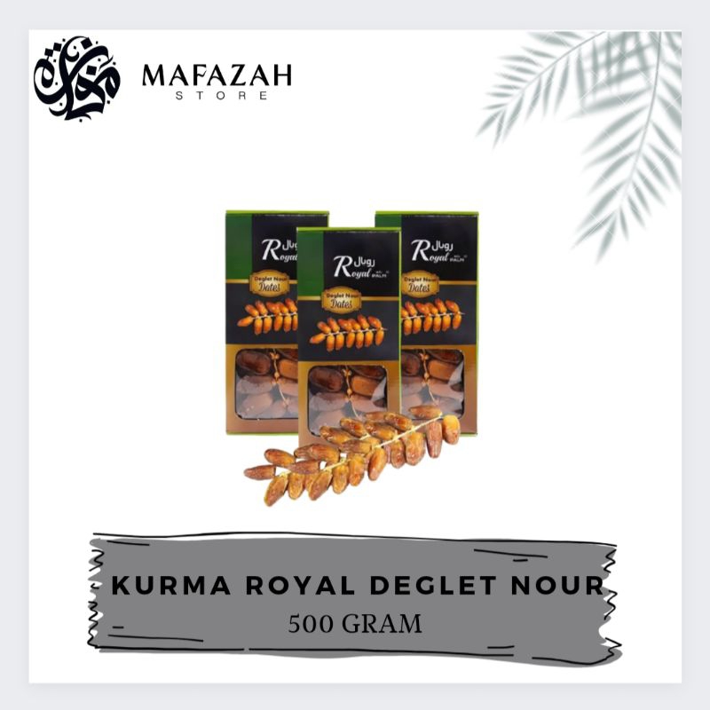 

kurma royal tunis tangkai deglet nour dates 500g