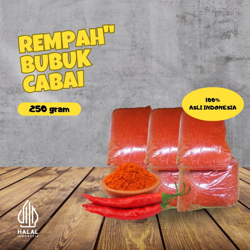 

Bumbu Cabai Halus 250gr | Kualitas Premium