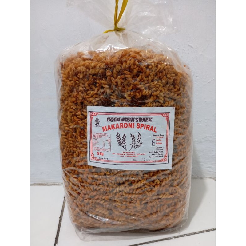 

Makaroni spiral / Makaroni pedas / Makaroni spiral murah 250 gram