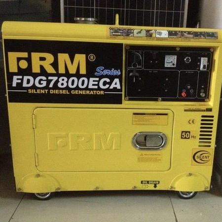 Mesin Genset Solar 5000W FIRMAN FDG 7800ECA Diesel Generator 5000W FDG Sentra Teknik