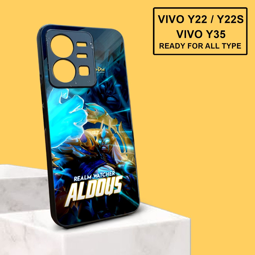 CASE VIVO Y22 VIVO Y22S VIVO Y35 - ( HERO ML ) - CASE GLOSSY - CASE HP - CASING HP - SOFTCASE HP - K