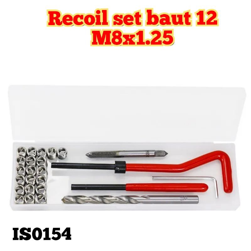 recoil set m8x1.25 recoil baut 12 recoil baut drat12 sets