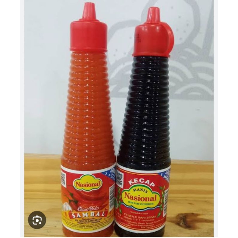 

kecap manis dan saos sambal nasional