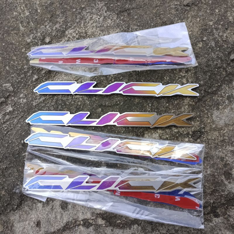 emblem click titanium