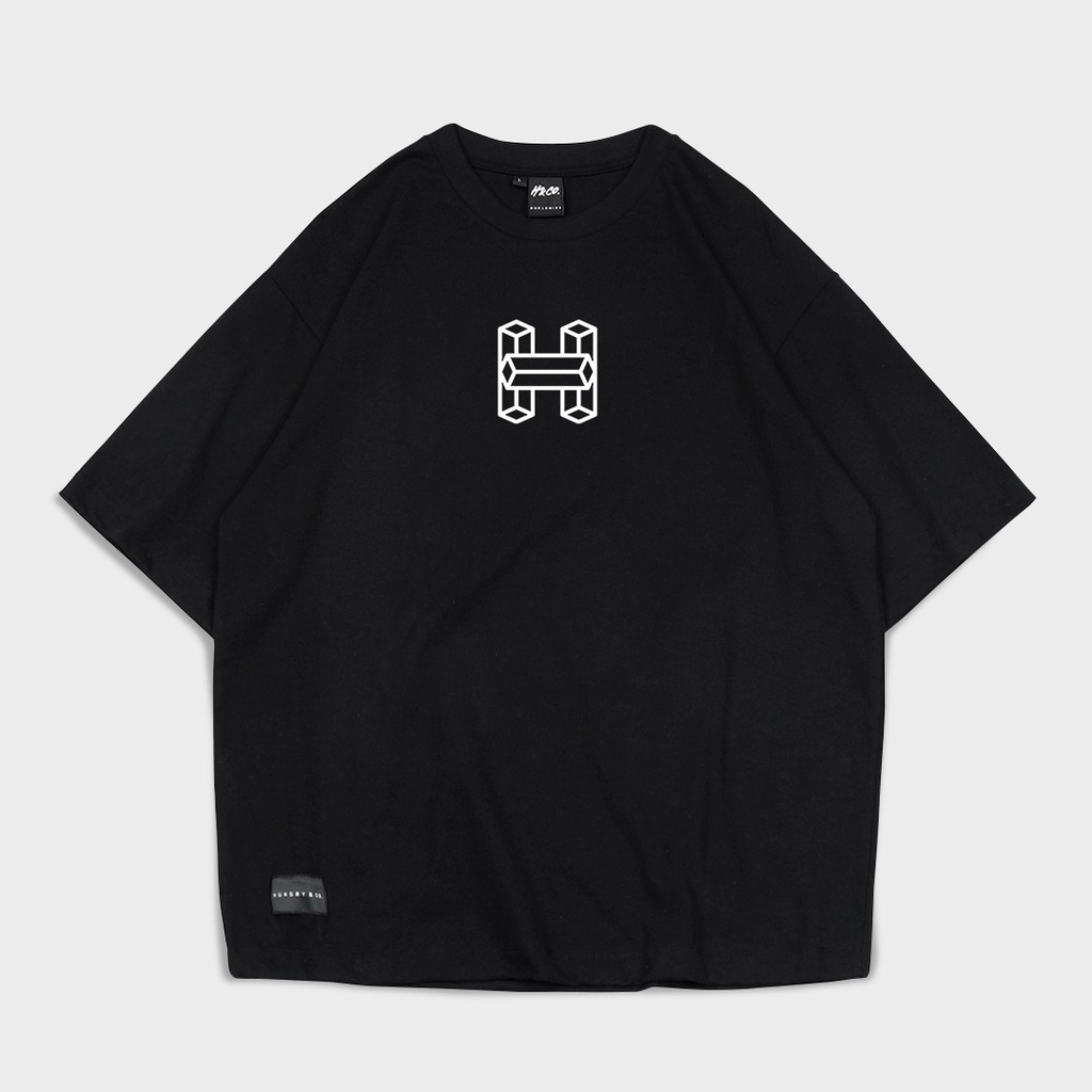 MILIKI KAOS Tshirt Baju Kaos Distro Hungry & Co Japan / Kaos Distro Pria Wanita