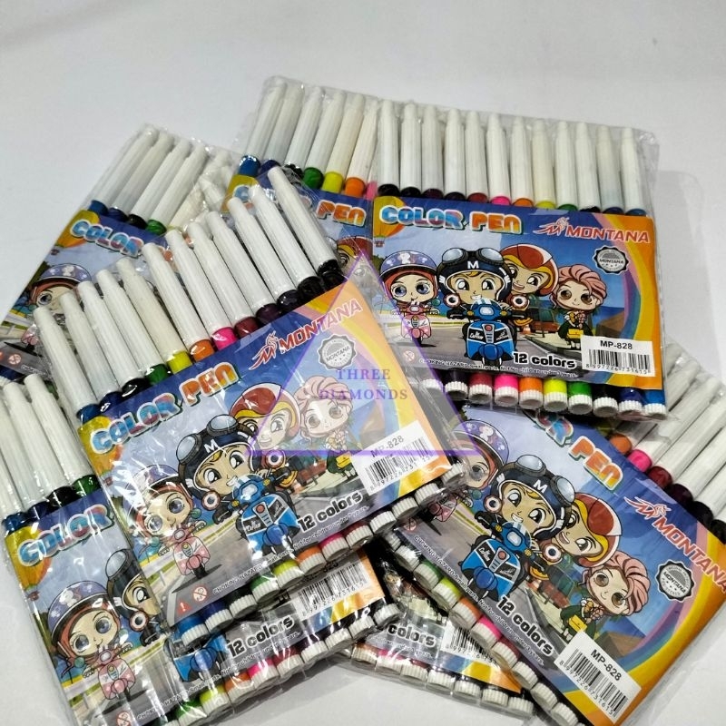 

Spidol 12 warna /Color Marker